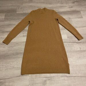 J. Crew super soft wool blend sweater-dress 
Size S but can fit a medium
